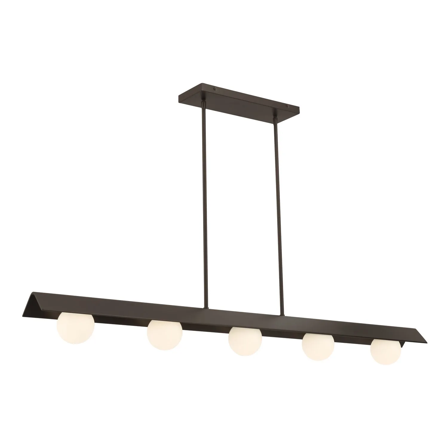 Vestra LED Linear Chandelier in Dark Bronze