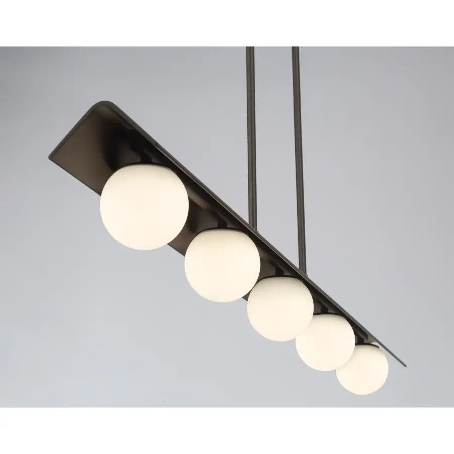 Vestra 54" LED Linear Chandelier in Dark Bronze - Image 5