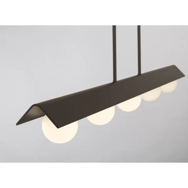 Vestra 54" LED Linear Chandelier in Dark Bronze - Image 6