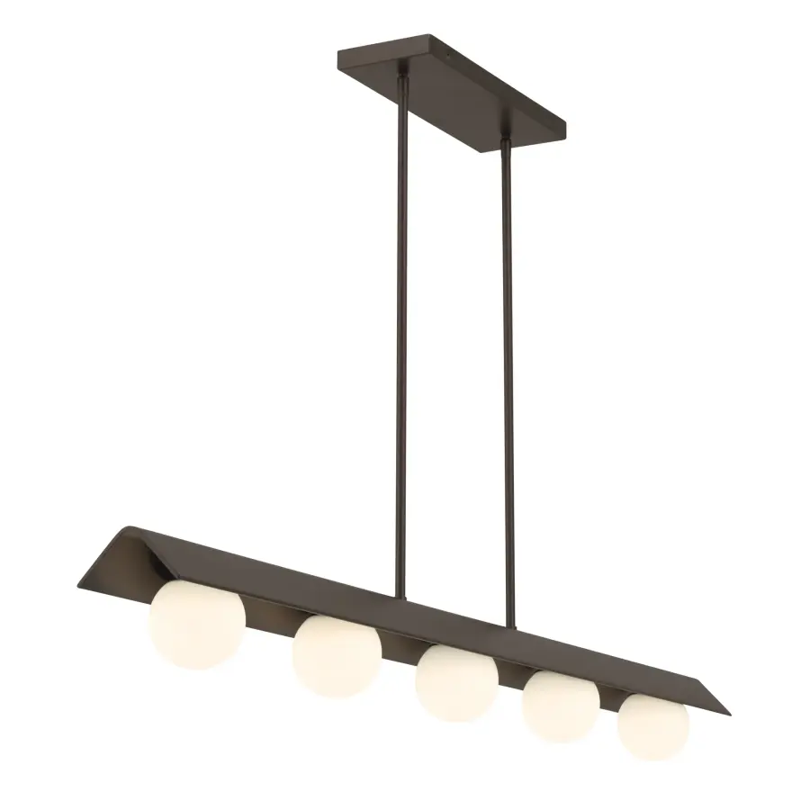 Vestra 54" LED Linear Chandelier in Dark Bronze - Image 8