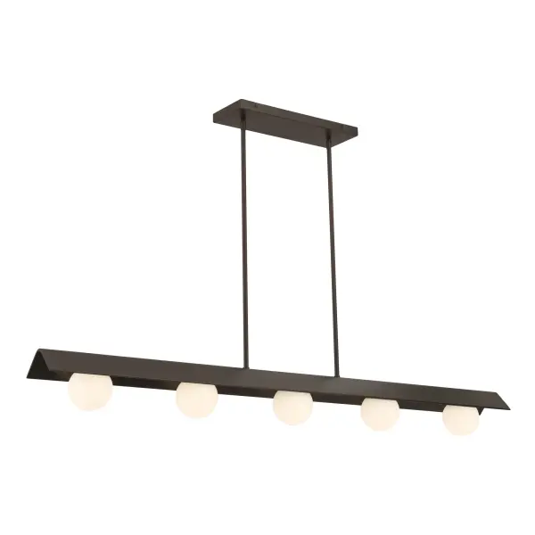 Vestra 54" LED Linear Chandelier in Dark Bronze - Image 9