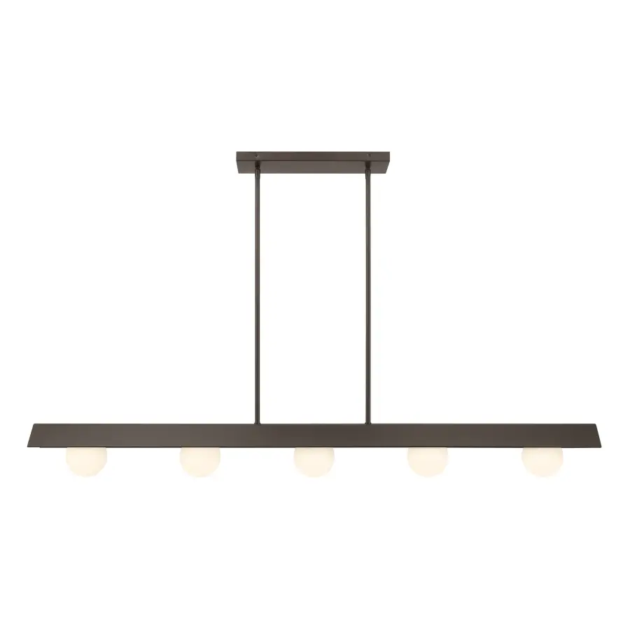Vestra 54" LED Linear Chandelier in Dark Bronze - Image 10