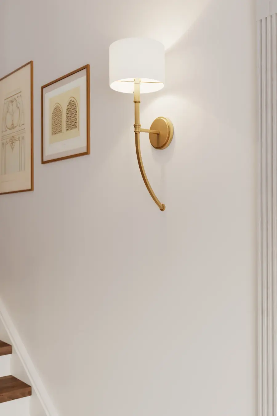 Molvene 23.5" High 1-Light Wall Sconce - Image 3