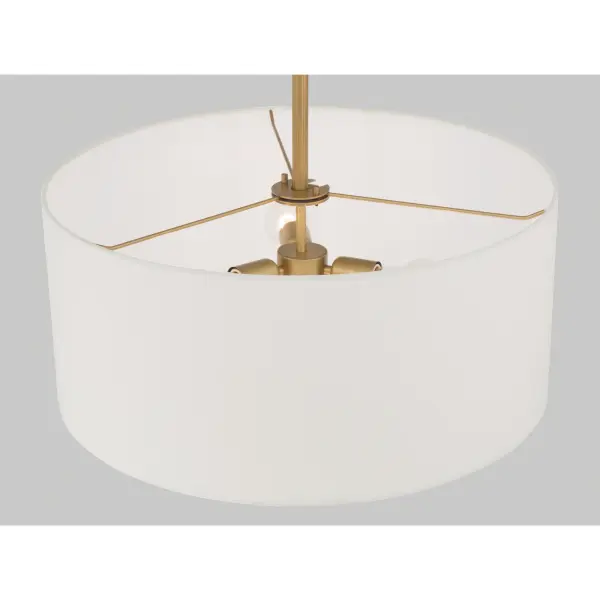 Molvene 24" 3-Light Pendant in Legacy Brass - Image 6