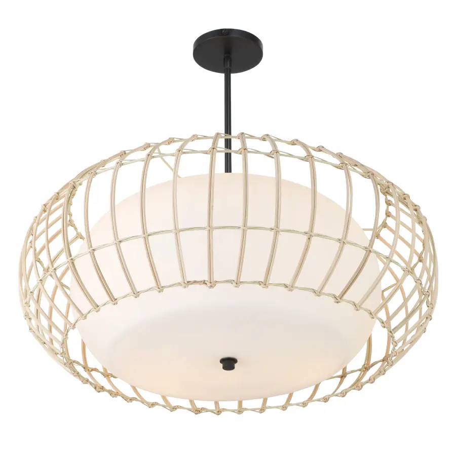 Watermill 4-Light Pendant by Robin Baron - Image 4
