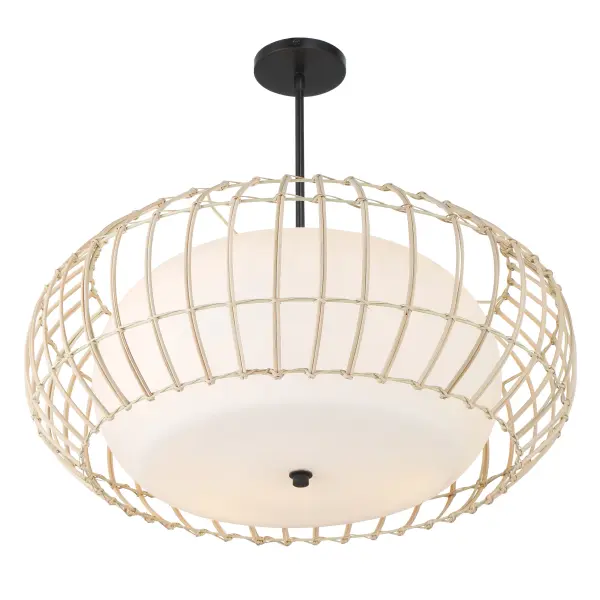 Watermill 4-Light Pendant by Robin Baron - Image 7