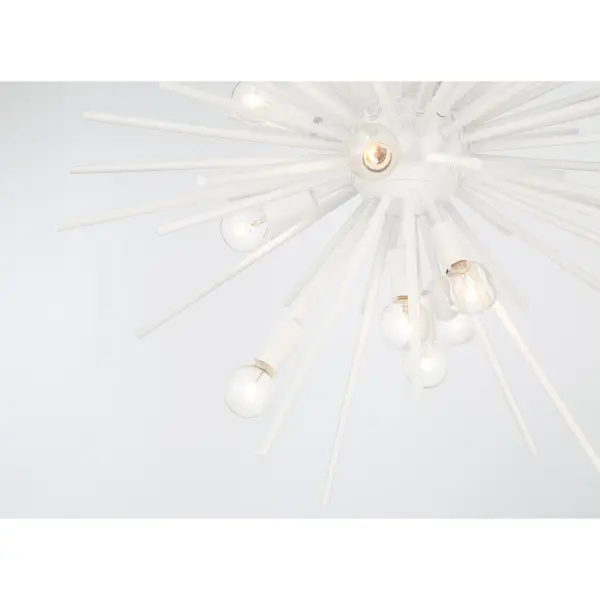 Bessel 15-Light Pendant in Sand White - Image 3