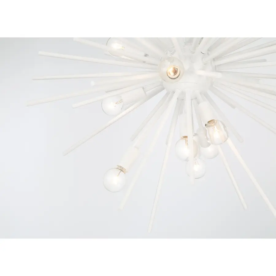Bessel 15-Light Pendant in Sand White - Image 3