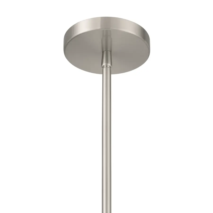 Coralyn 13.25" 1-Light Pendant in Brushed Nickel - Image 5