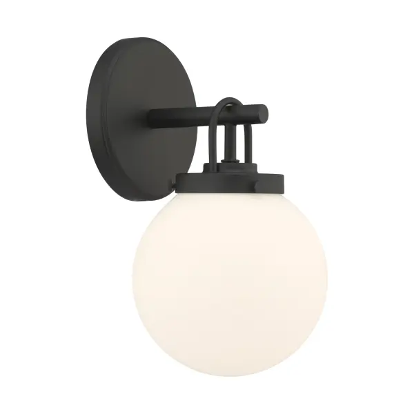 Ortesa 10.5" 1-Light Bath Sconce in Dark Matte Black - Image 6
