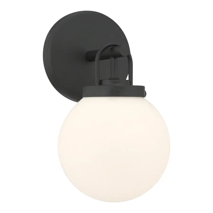 Ortesa 10.5" 1-Light Bath Sconce in Dark Matte Black - Image 7