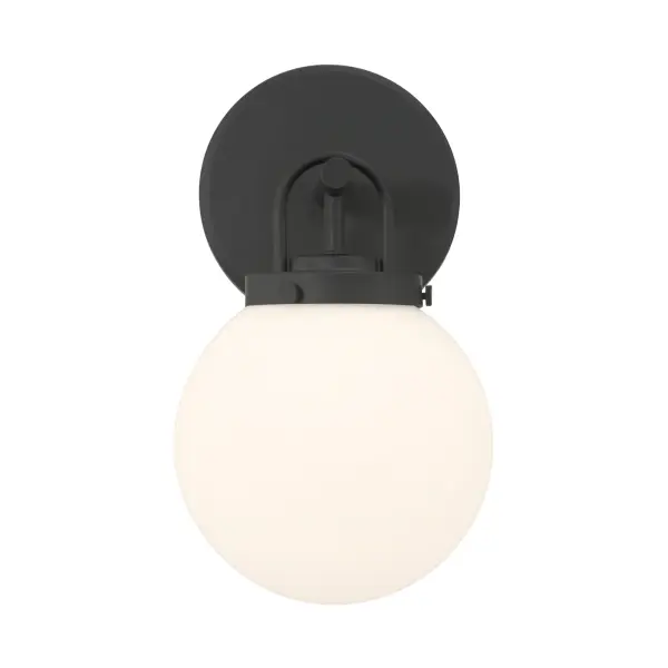 Ortesa 10.5" 1-Light Bath Sconce in Dark Matte Black - Image 8