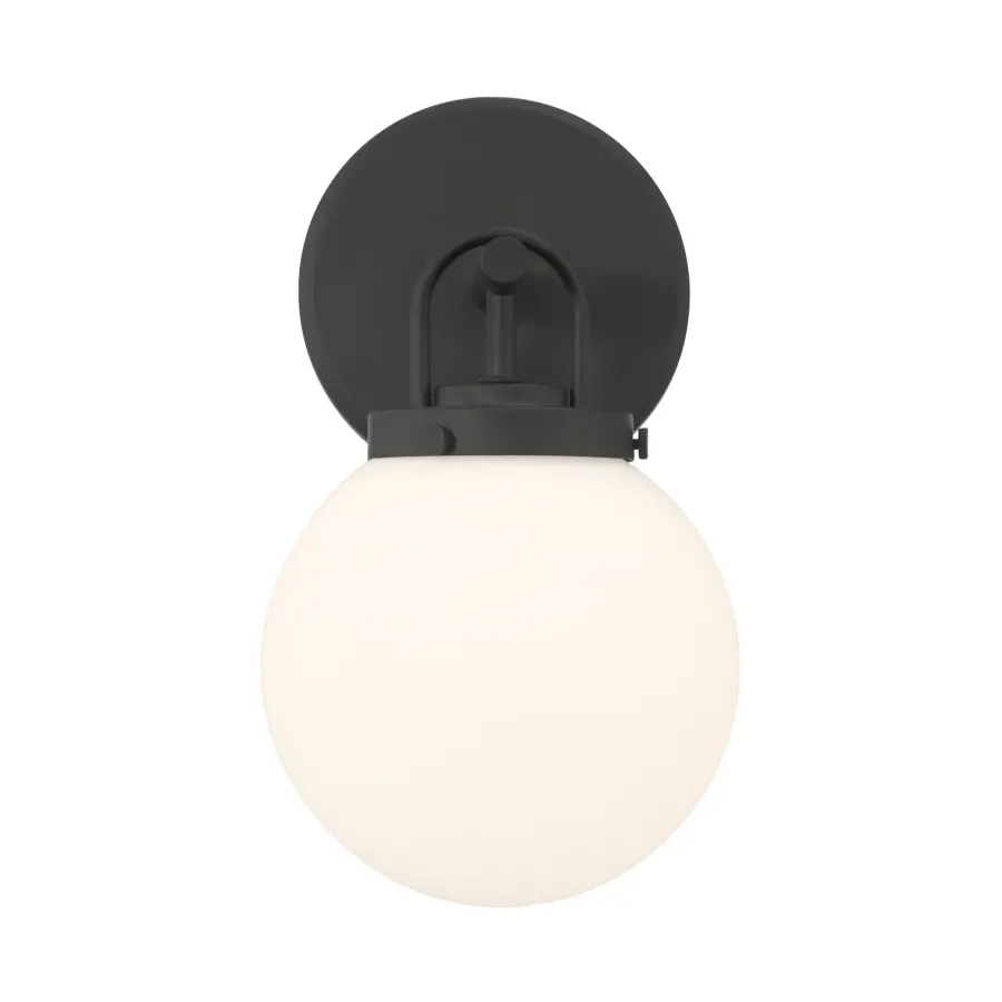 Ortesa 10.5" 1-Light Bath Sconce in Dark Matte Black - Image 8