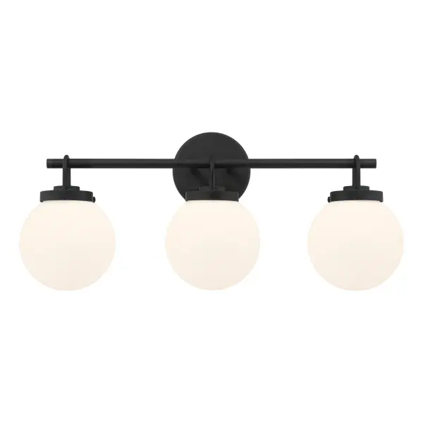 Ortesa 24" 3-Light Vanity in Dark Matte Black - Image 10