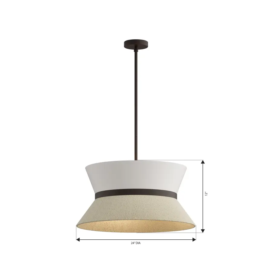 Aurellan 24.25" 3-Light Pendant - Image 2