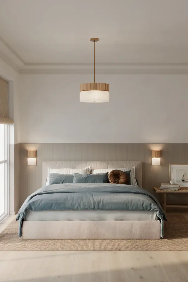 Nebri 18" 2-Light Pendant in Legacy Brass - Image 5