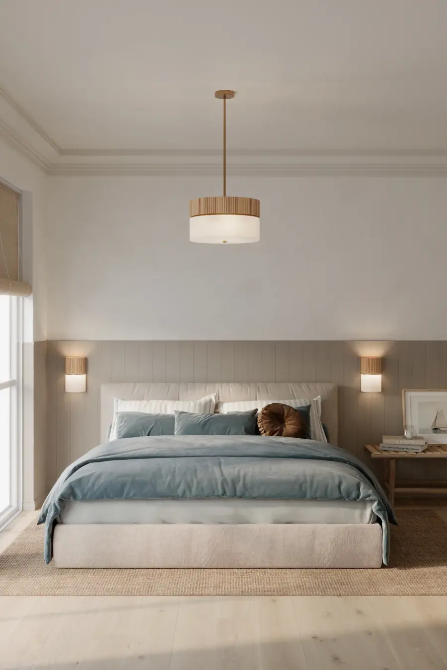 Nebri 18" 2-Light Pendant in Legacy Brass - Image 5