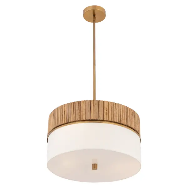 Nebri 18" 2-Light Pendant in Legacy Brass - Image 7