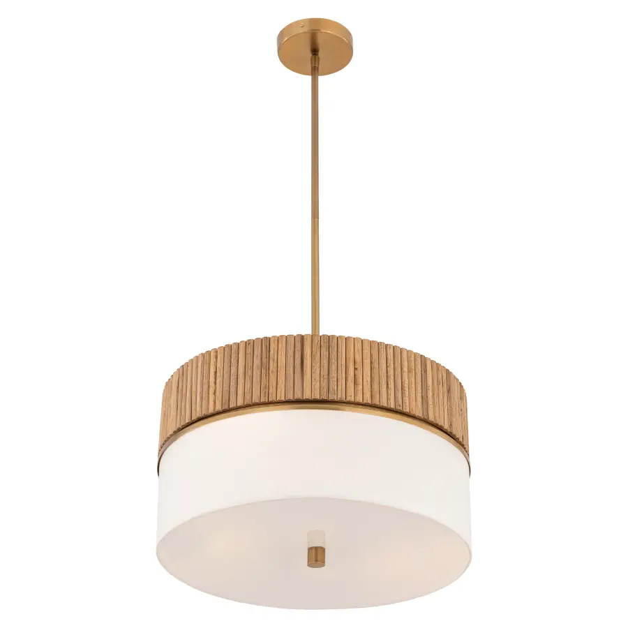Nebri 18" 2-Light Pendant in Legacy Brass - Image 7
