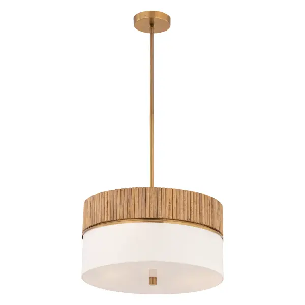 Nebri 18" 2-Light Pendant in Legacy Brass - Image 8