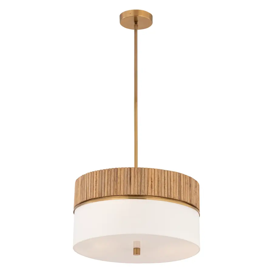 Nebri 18" 2-Light Pendant in Legacy Brass - Image 8