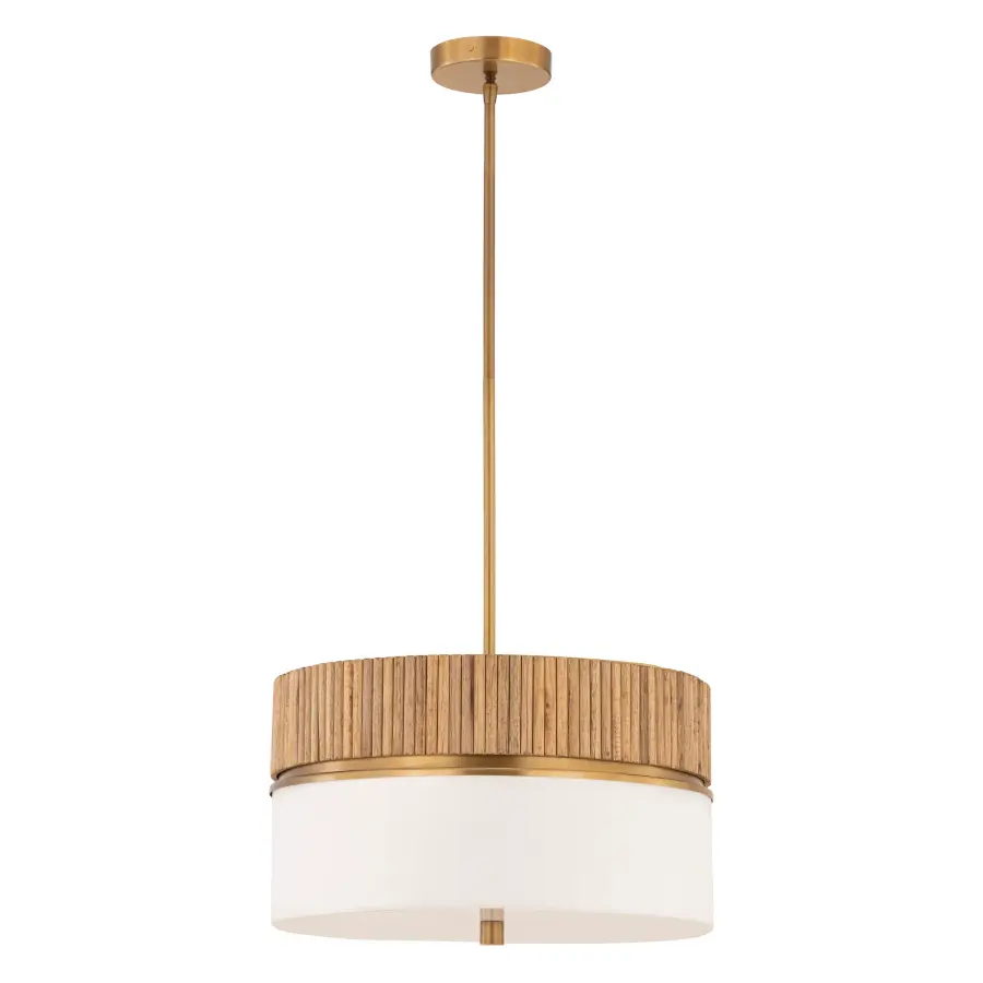 Nebri 18" 2-Light Pendant in Legacy Brass - Image 9