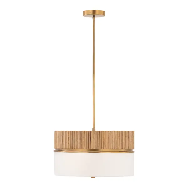 Nebri 18" 2-Light Pendant in Legacy Brass - Image 10