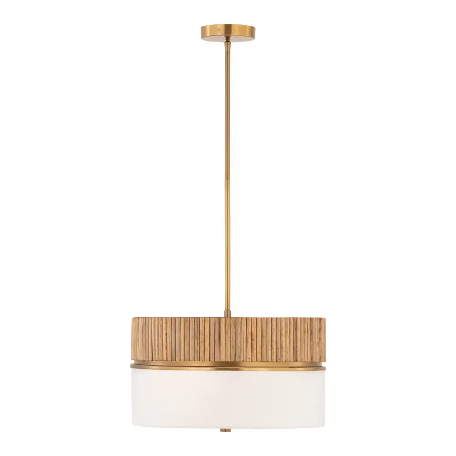 Nebri 18" 2-Light Pendant in Legacy Brass - Image 10