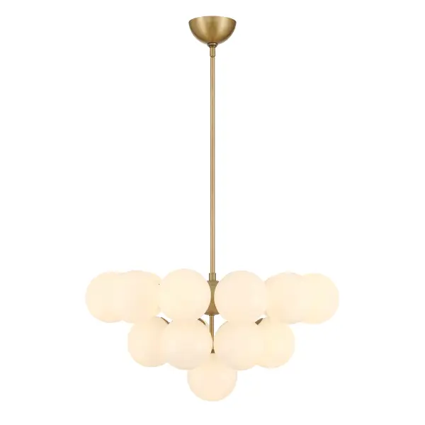 Lunara 28" 19-Light Convertible Chandelier - Image 9