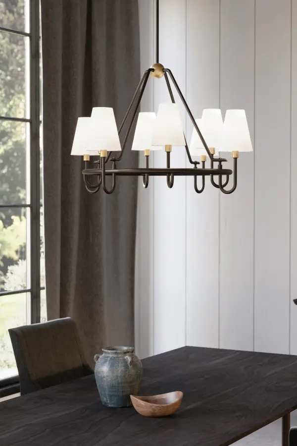 Bellforge 38" 8-Light Pendant - Image 4