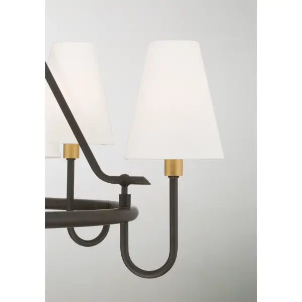 Bellforge 38" 8-Light Pendant - Image 7