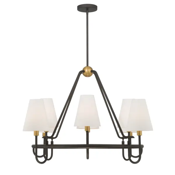 Bellforge 38" 8-Light Pendant - Image 10