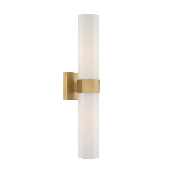 Delgada 24" 2-Light Bath Bar in Legacy Brass - Image 5