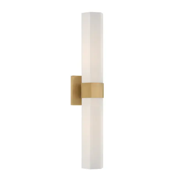 Delgada 24" 2-Light Bath Bar in Legacy Brass - Image 6