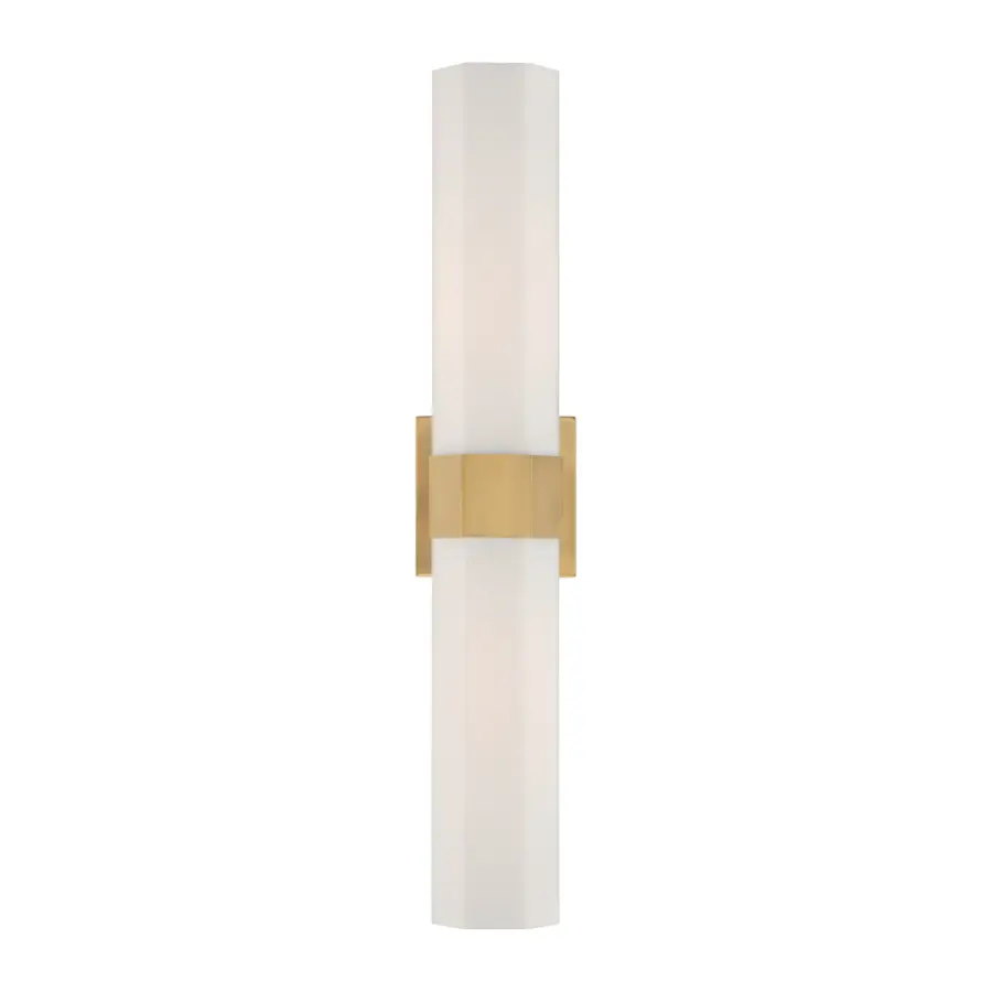 Delgada 24" 2-Light Bath Bar in Legacy Brass - Image 7