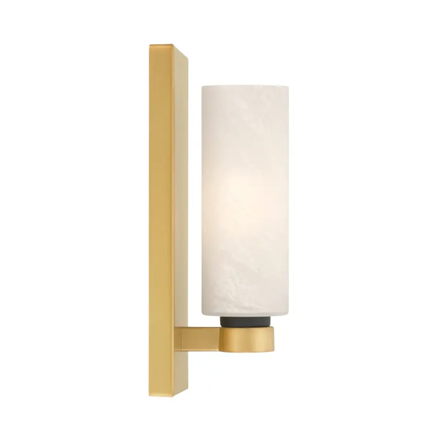 Wexmere 11" Wall Sconce in Legacy Brass and Dark Matte Black - Image 3