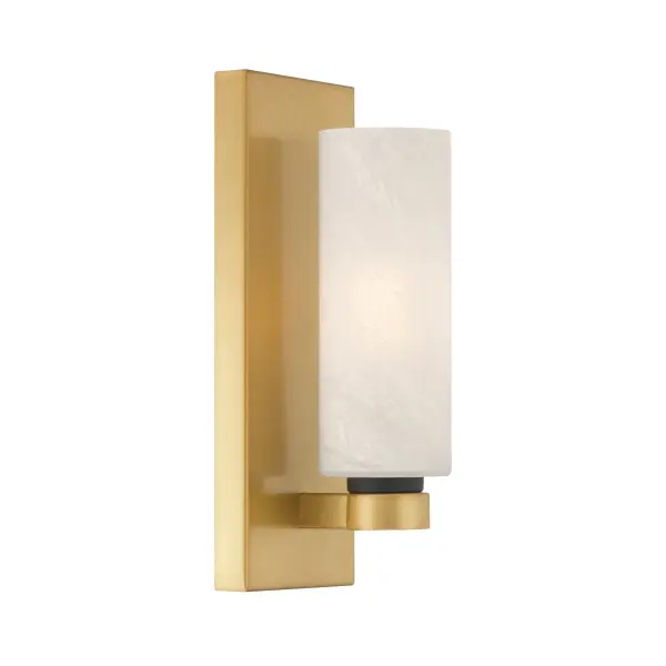 Wexmere 11" Wall Sconce in Legacy Brass and Dark Matte Black - Image 4