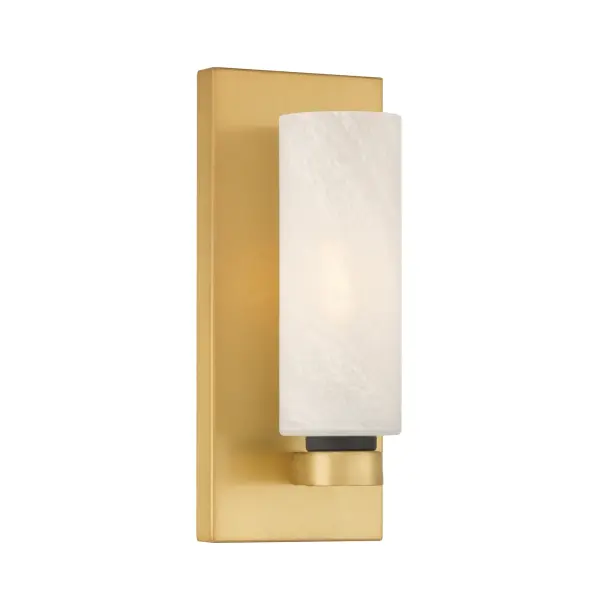 Wexmere 11" Wall Sconce in Legacy Brass and Dark Matte Black - Image 5