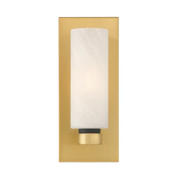 Wexmere 11" Wall Sconce in Legacy Brass and Dark Matte Black - Image 6
