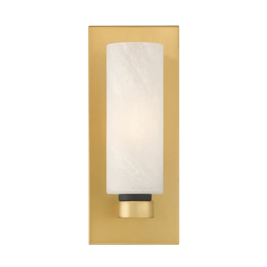 Wexmere 11" Wall Sconce in Legacy Brass and Dark Matte Black - Image 6