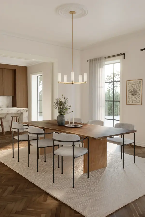 Wexmere 26" 5-Light Chandelier in Legacy Brass - Image 3