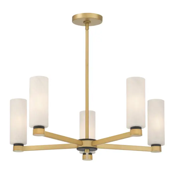 Wexmere 26" 5-Light Chandelier in Legacy Brass - Image 8