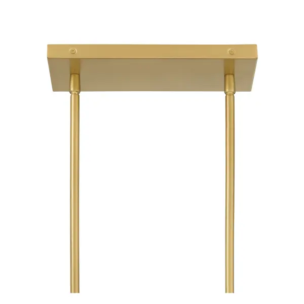 Wexmere 40.25" 8-Light Linear Chandelier in Legacy Brass - Image 4