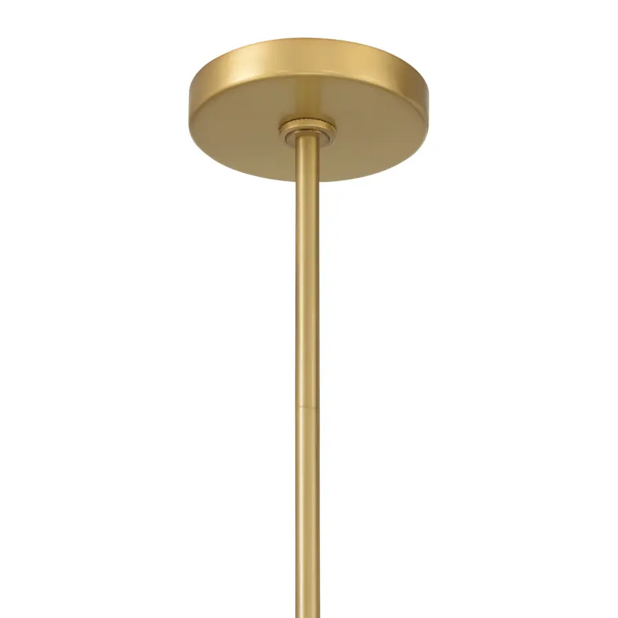 Wexmere 35" 8-Light Chandelier in Legacy Brass - Image 5