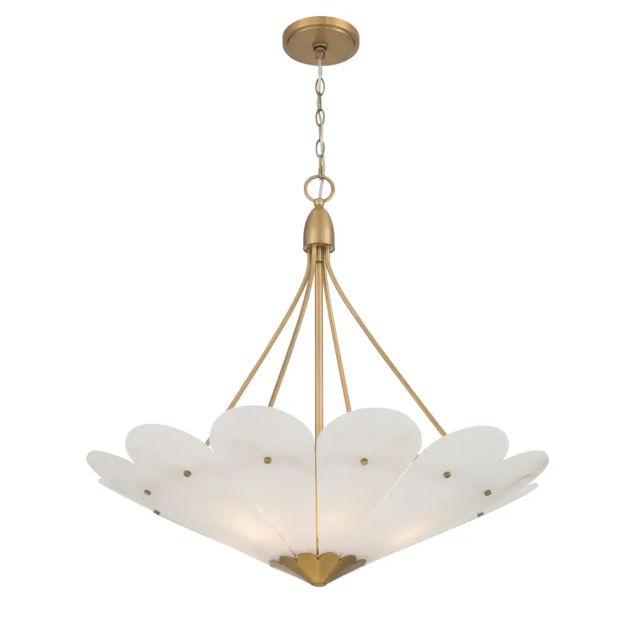 Althira 6-Light Linear Pendant in Legacy Brass - Image 11