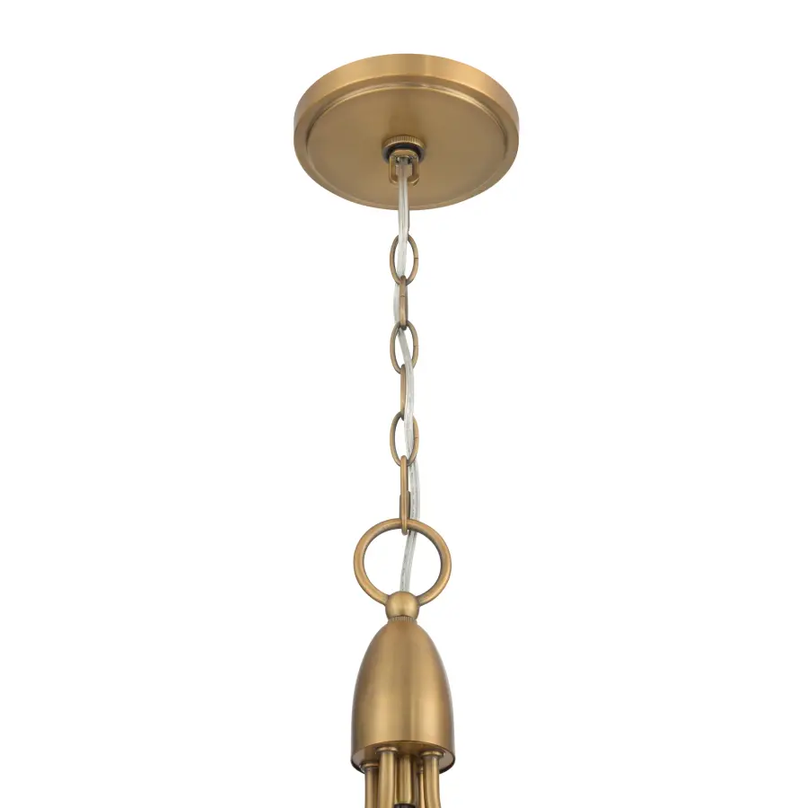 Althira 6-Light Linear Pendant in Legacy Brass - Image 4