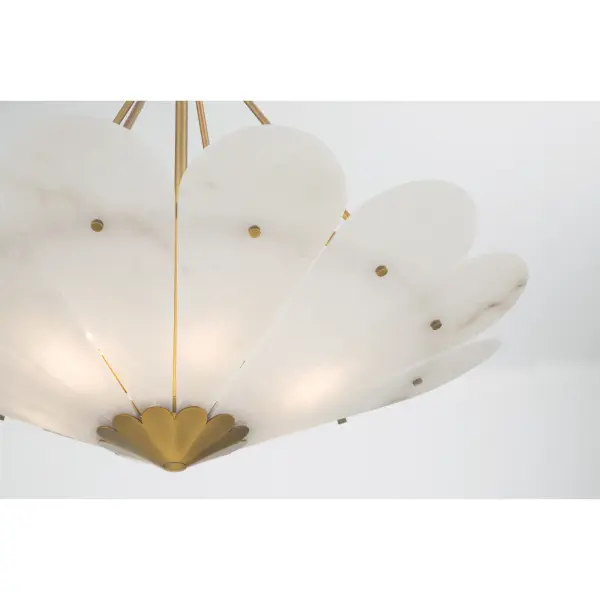 Althira 6-Light Linear Pendant in Legacy Brass - Image 6