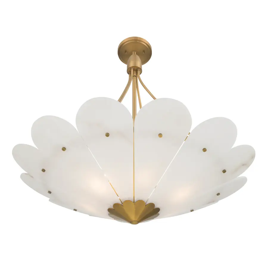 Althira 6-Light Linear Pendant in Legacy Brass - Image 8