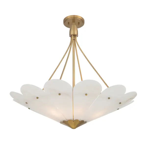 Althira 6-Light Linear Pendant in Legacy Brass - Image 9