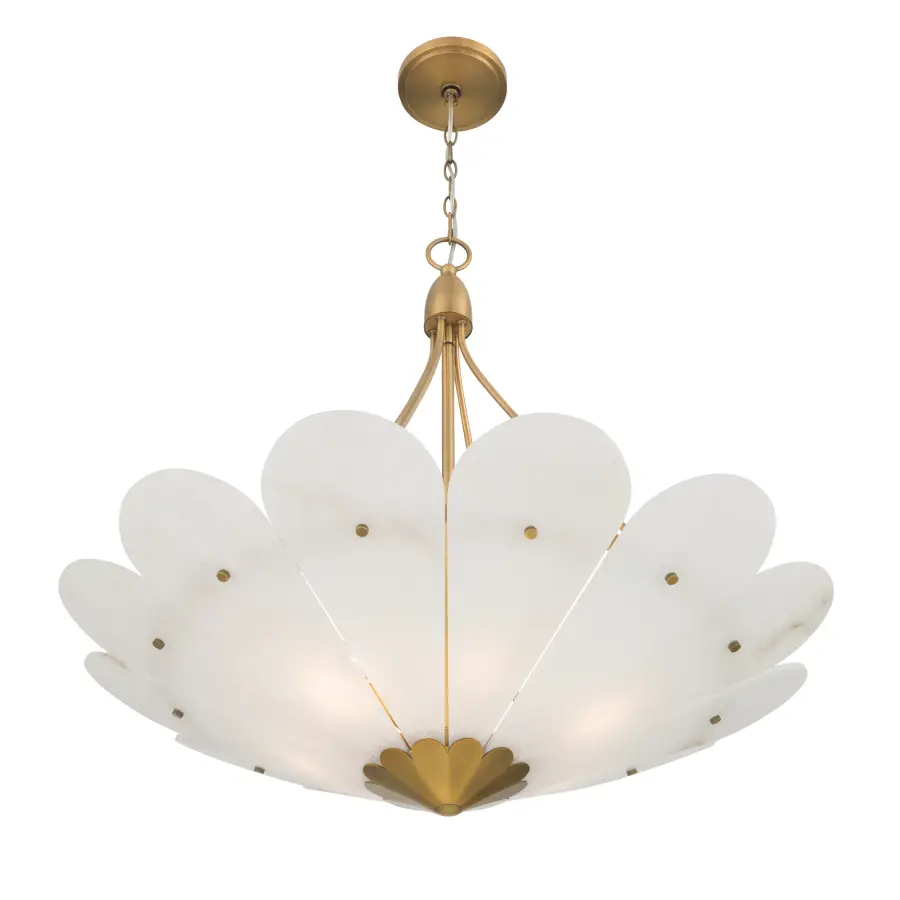 Althira 6-Light Linear Pendant in Legacy Brass - Image 10